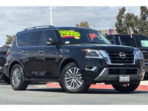 Super Black 2021 Nissan Armada SV 2WD