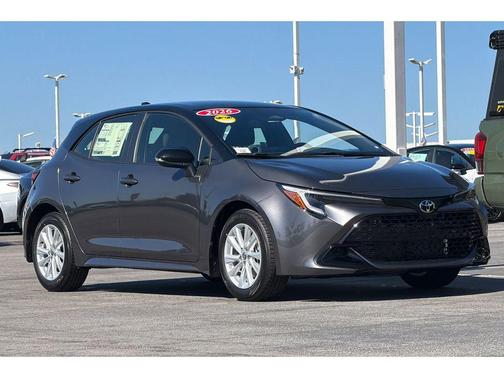 Magnetic Gray Metallic/Midnight Black Metallic 2026 Toyota Corolla SE