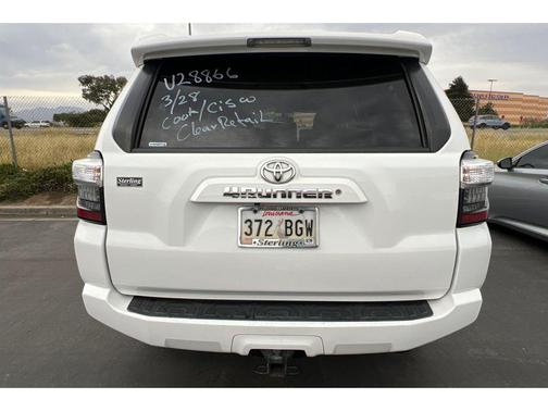 Super White 2017 Toyota 4Runner SR5