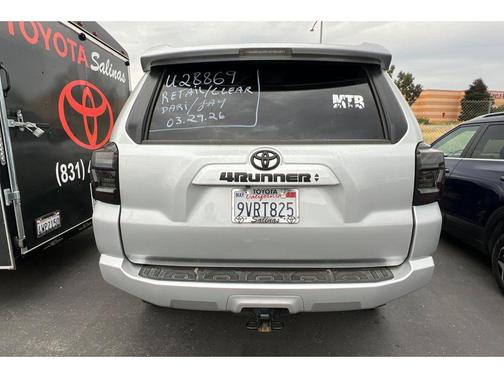 Classic Silver Metallic 2024 Toyota 4Runner SR5 Premium