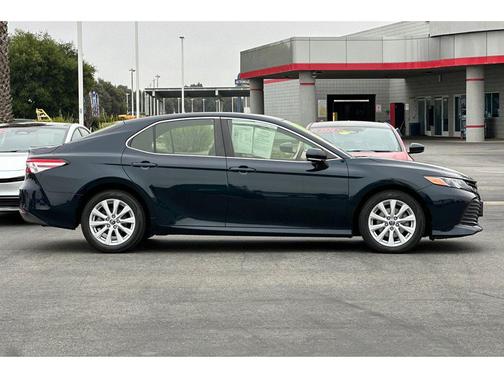 Galactic Aqua Mica 2018 Toyota Camry LE