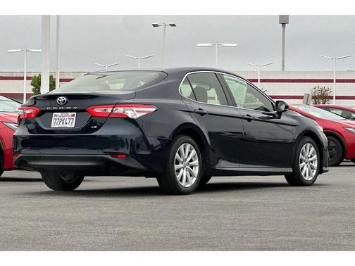 Galactic Aqua Mica 2018 Toyota Camry LE