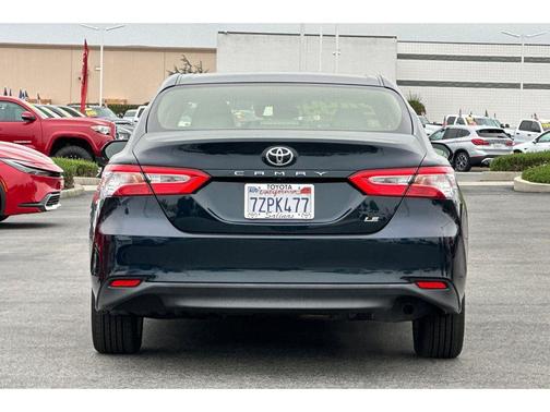 Galactic Aqua Mica 2018 Toyota Camry LE