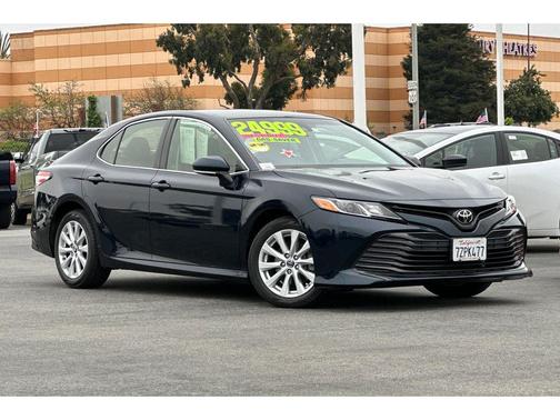 Galactic Aqua Mica 2018 Toyota Camry LE