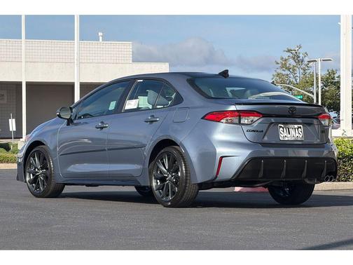 Celestite/Midnight Black Metallic 2026 Toyota Corolla SE