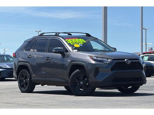 Magnetic Gray Metallic 2023 Toyota RAV4 Hybrid LE