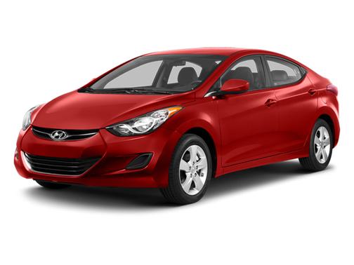 Red Allure 2013 Hyundai ELANTRA GLS