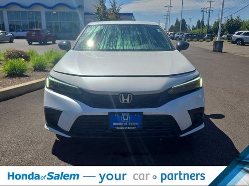 Platinum White Pearl 2023 Honda Civic Sport
