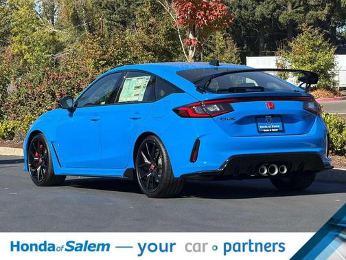 Boost Blue Pearl 2026 Honda Civic Type R Manual
