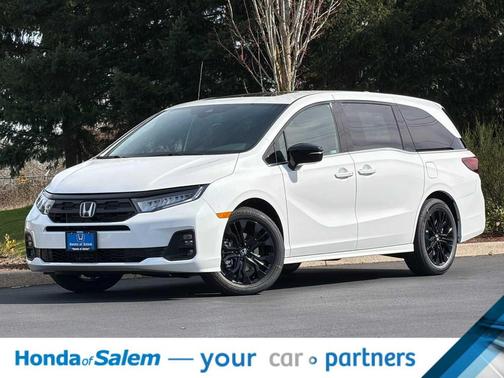 Platinum White Pearl 2026 Honda Odyssey Sport-L