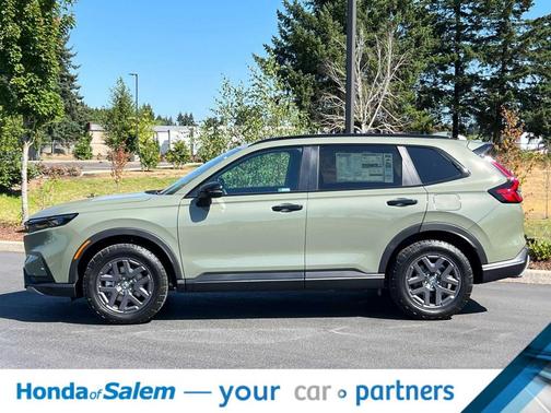 Ash Green Metallic 2026 Honda CR-V Hybrid TrailSport AWD