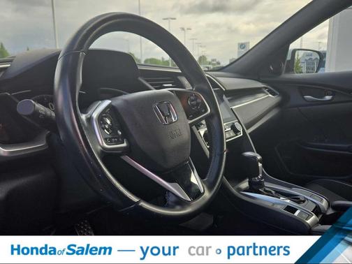 Platinum White Pearl 2021 Honda Civic Sport