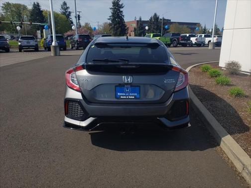 Platinum White Pearl 2021 Honda Civic Sport