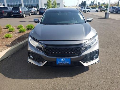 Platinum White Pearl 2021 Honda Civic Sport