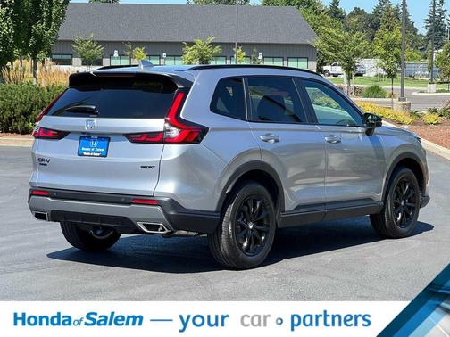 Solar Silver Metallic 2026 Honda CR-V Hybrid Sport-L AWD