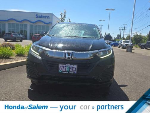 Crystal Black Pearl 2020 Honda HR-V LX
