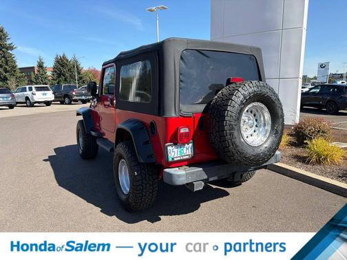 Flame Red 2004 Jeep Wrangler Unlimited