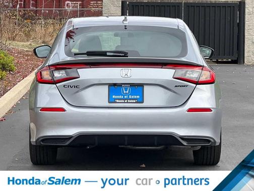 Solar Silver Metallic 2026 Honda Civic Sport