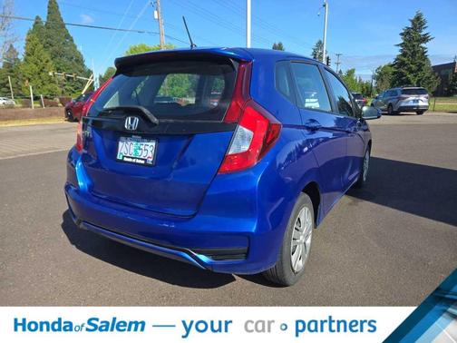 Aegean Blue Metallic 2019 Honda Fit LX