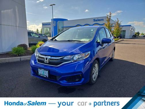 Aegean Blue Metallic 2019 Honda Fit LX