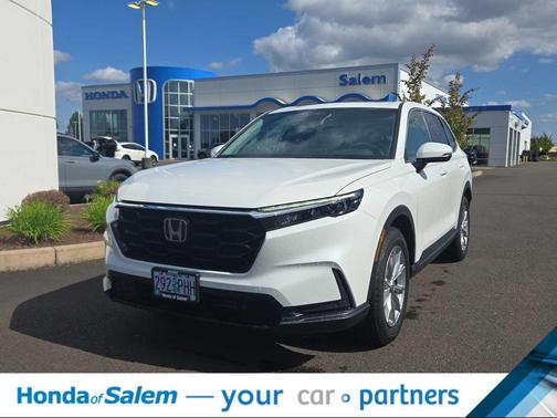 Platinum White Pearl 2023 Honda CR-V EX-L AWD
