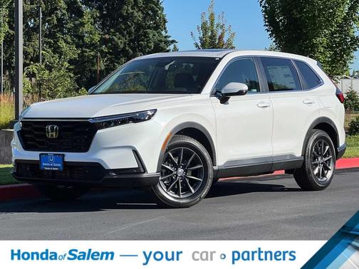 Platinum White Pearl 2026 Honda CR-V EX-L AWD