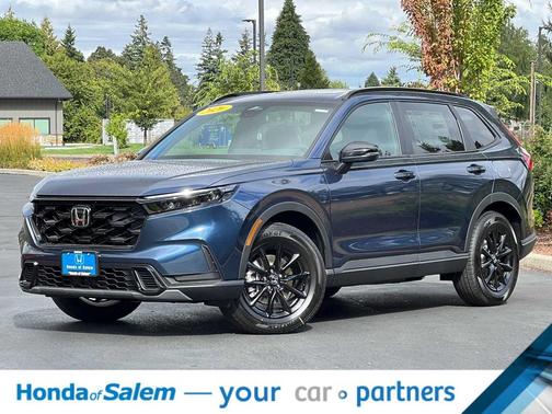 Canyon River Blue Metallic 2026 Honda CR-V Hybrid Sport AWD
