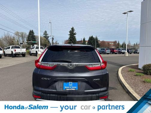 Gray 2017 Honda CR-V EX