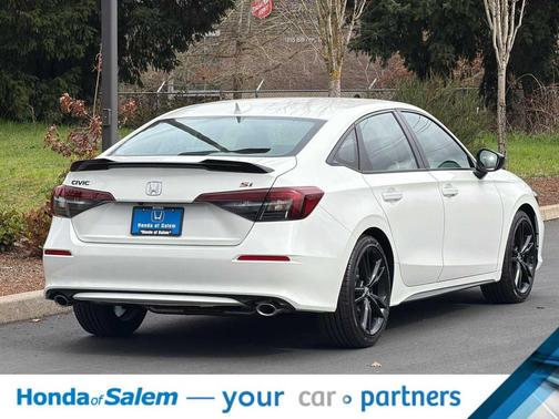 Platinum White Pearl 2026 Honda Civic Si Base