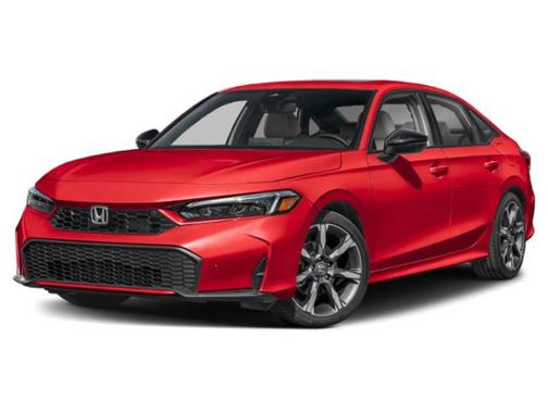 Rallye Red 2026 Honda Civic Hybrid Sport Touring