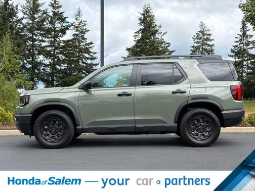 Ash Green Metallic 2026 Honda Passport AWD TrailSport Blackout