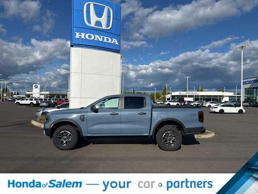 Azure Gray Metallic Tri-Coat 2024 Ford Ranger XLT