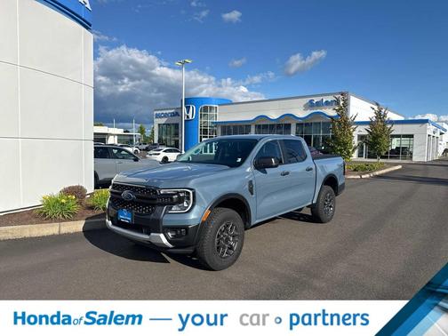 Azure Gray Metallic Tri-Coat 2024 Ford Ranger XLT