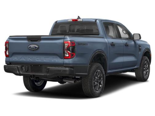 Azure Gray Metallic Tri-Coat 2024 Ford Ranger XLT