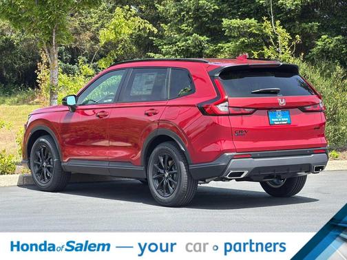 Radiant Red Metallic 2026 Honda CR-V Hybrid Sport-L AWD