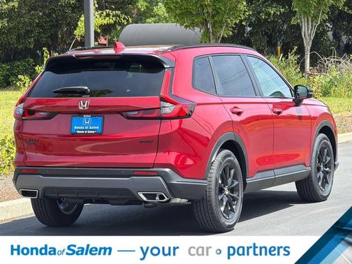Radiant Red Metallic 2026 Honda CR-V Hybrid Sport-L AWD