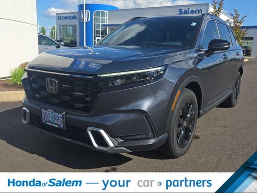 Meteorite Gray Metallic 2024 Honda CR-V Hybrid Sport Touring AWD