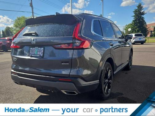 Meteorite Gray Metallic 2024 Honda CR-V Hybrid Sport Touring AWD