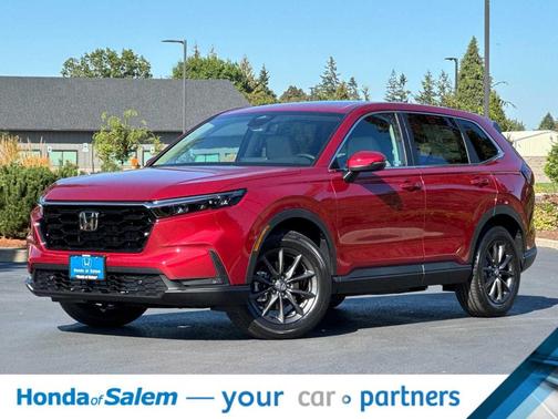 Radiant Red Metallic 2026 Honda CR-V EX-L AWD