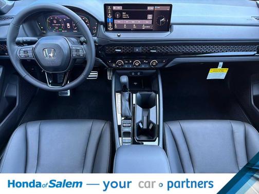 Platinum White Pearl 2026 Honda Accord Hybrid Sport-L