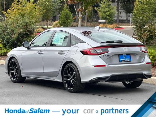 Solar Silver Metallic 2026 Honda Civic Sport