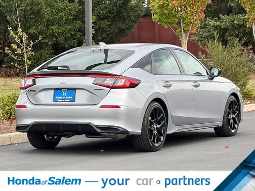 Solar Silver Metallic 2026 Honda Civic Sport