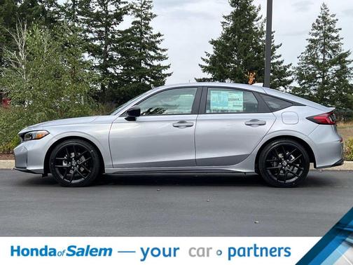 Solar Silver Metallic 2026 Honda Civic Sport