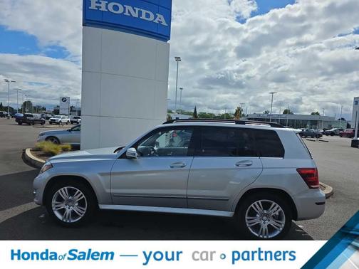 Iridium Silver Metallic 2014 Mercedes-Benz GLK-Class GLK 350 4MATIC