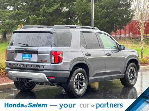 Modern Steel Metallic 2026 Honda Passport AWD TrailSport Elite