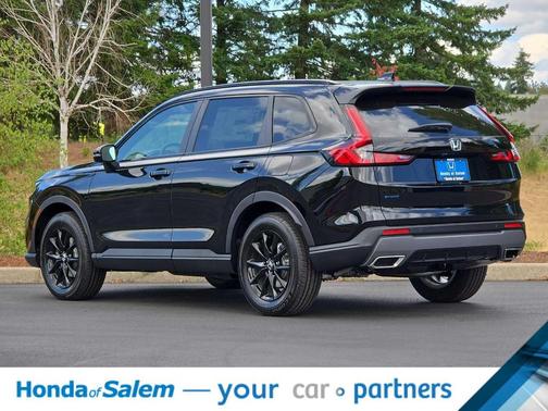 Crystal Black Pearl 2026 Honda CR-V Hybrid Sport-L AWD