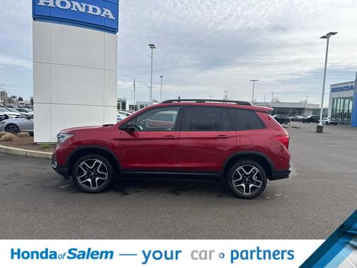 Radiant Red Metallic II 2023 Honda Passport AWD Elite