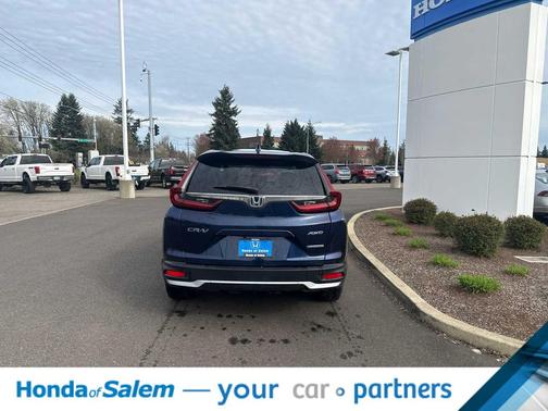 Obsidian Blue Pearl 2021 Honda CR-V Hybrid EX-L