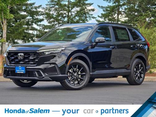 Crystal Black Pearl 2026 Honda CR-V Hybrid Sport-L AWD