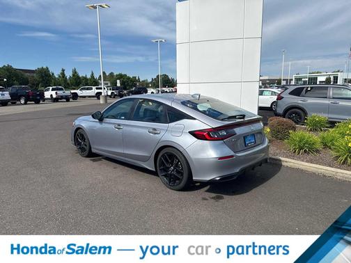 Lunar Silver Metallic 2024 Honda Civic Sport